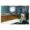 Corte en línea de tortas planas con cinta transportadora